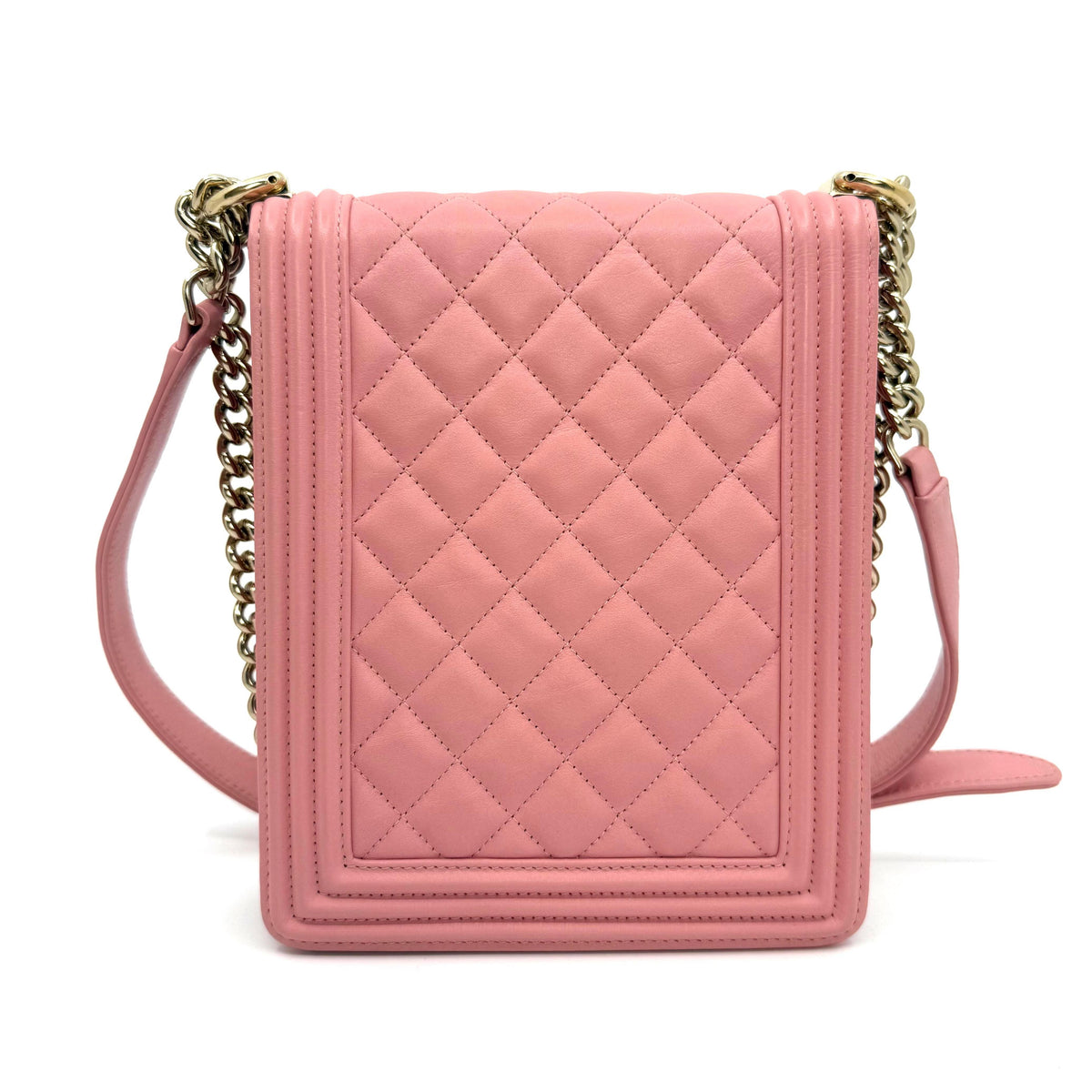 Chanel North South Boy Bag Pink