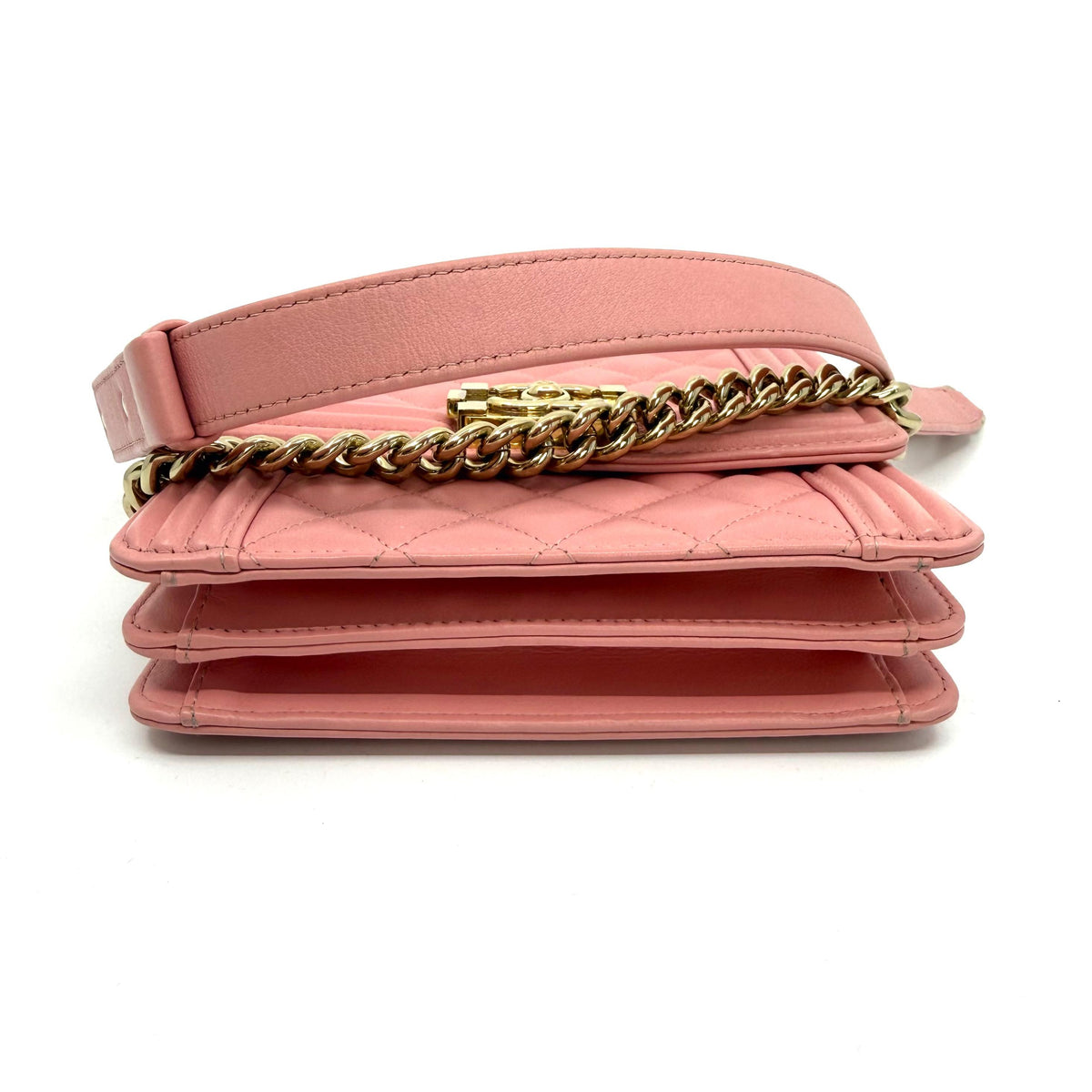 Chanel North South Boy Bag Pink