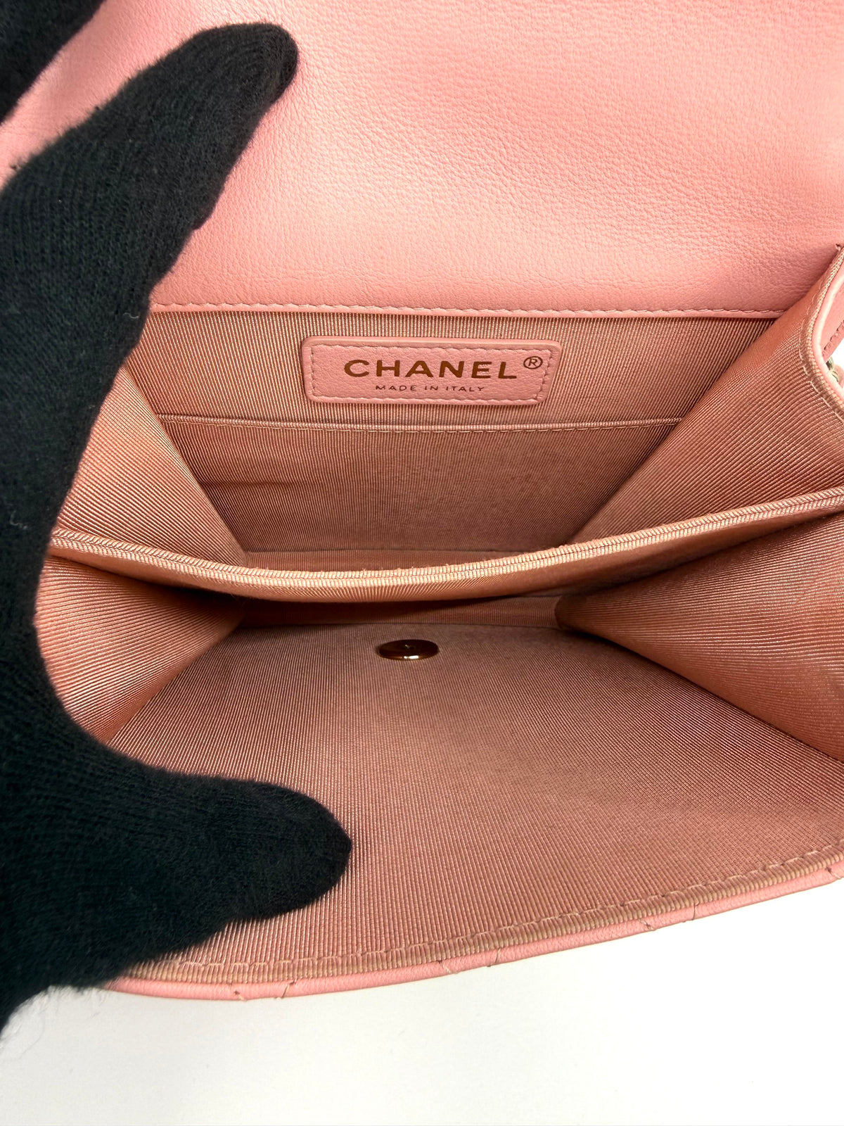 Chanel North South Boy Bag Pink